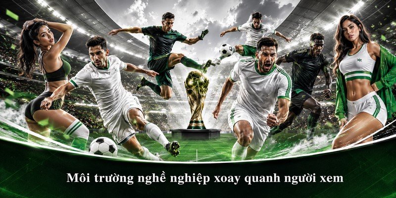Môi trường nghề nghiệp xoay quanh người xem