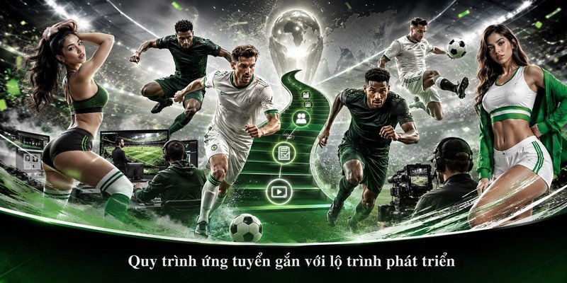 Quy trình ứng tuyển gắn với lộ trình phát triển