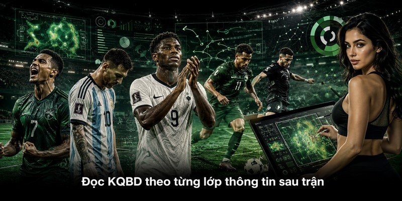 Đọc KQBD theo từng lớp thông tin sau trận