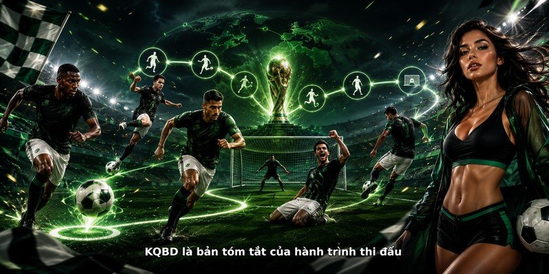 KQBD là bản tóm tắt của hành trình thi đấu